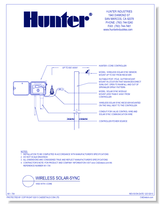 Wireless Solar-Sync - WSS with I-CORE