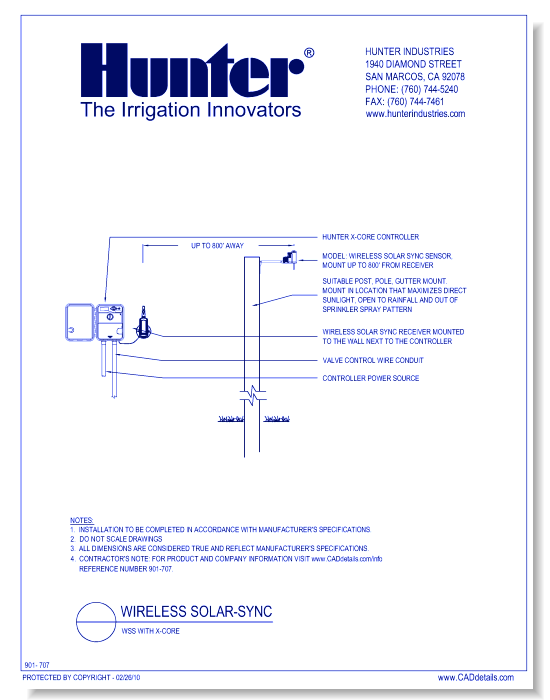 Wireless Solar-Sync - WSS with X-CORE