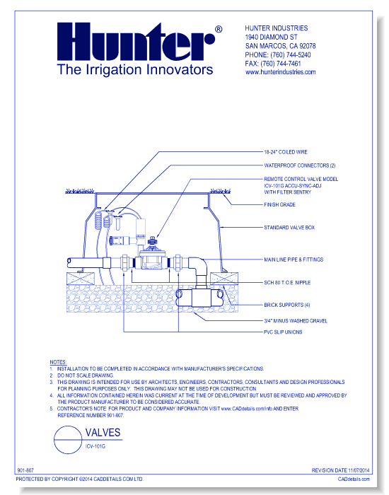 Valves - ICV-101G