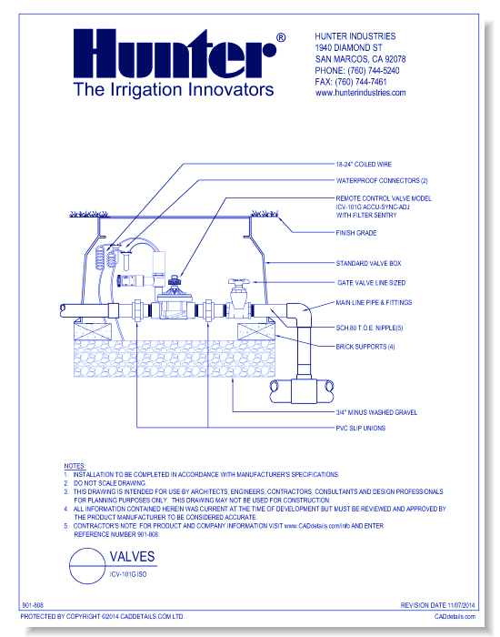 Valves - ICV-101G ISO