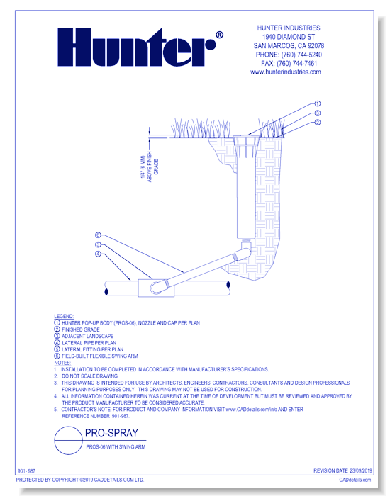 PROS-06 With Swing Arm