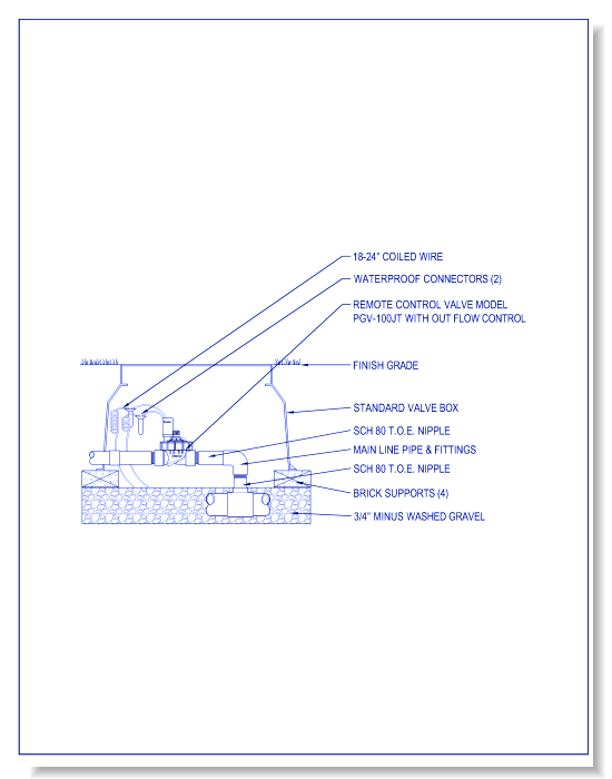 Valves - PGV-100JT - PGV Valve w / 1 Inch Jar Top Valve w/o Flow Control