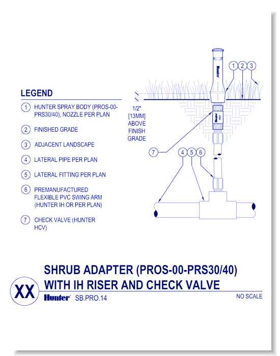 PROS-00-PRS30 PRS40 With IH Riser And Check Valve