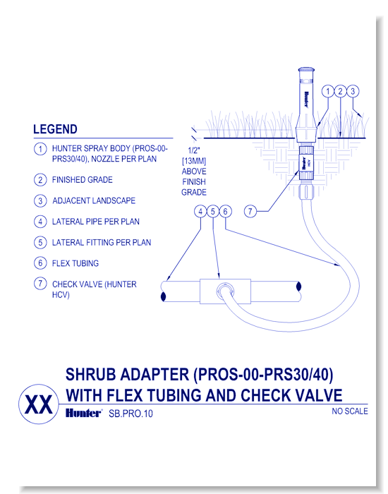 PROS-00-PRS30 PRS40 With Flex Tubing And Check Valve