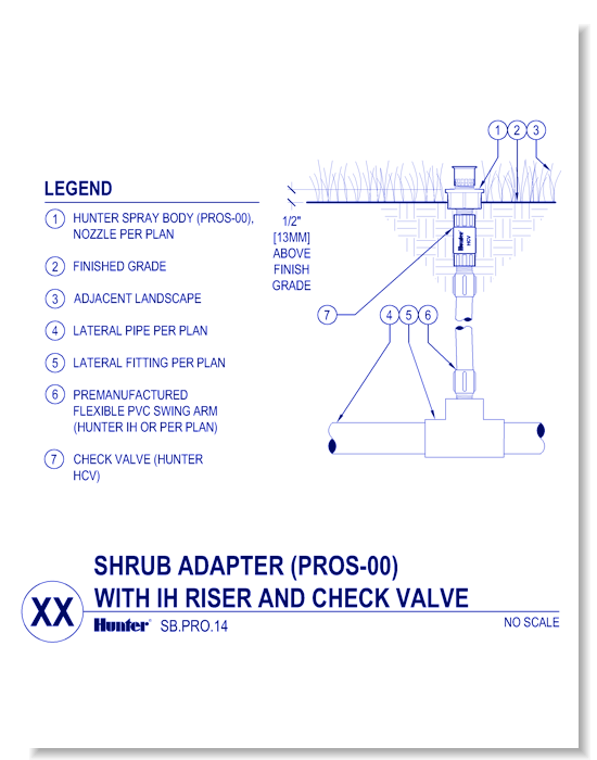 PROS-00 With IH Riser And Check Valve