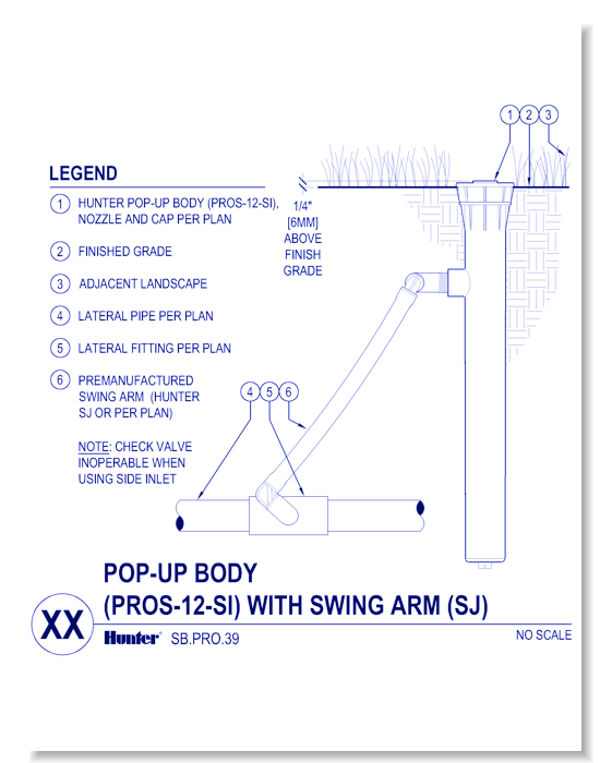 PROS-12-SI With SJ Swing Arm