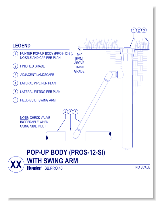 PROS-12-SI With Swing Arm