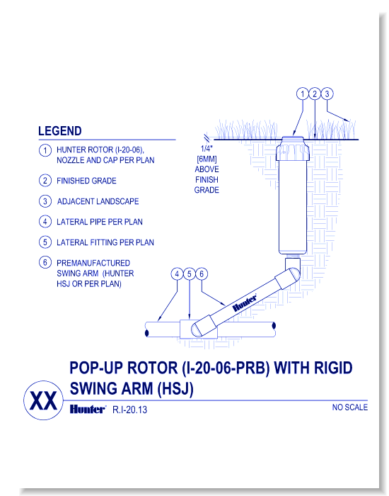 Rotors: I-20-06 PRB with HSJ Swing Arm