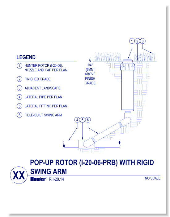 Rotors: I-20-06 PRB with Swing Arm