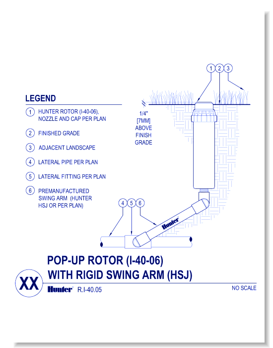 Rotors: I-40-06- Rotor Head