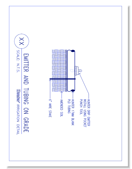 Drip Emitters - On Grade Tubing