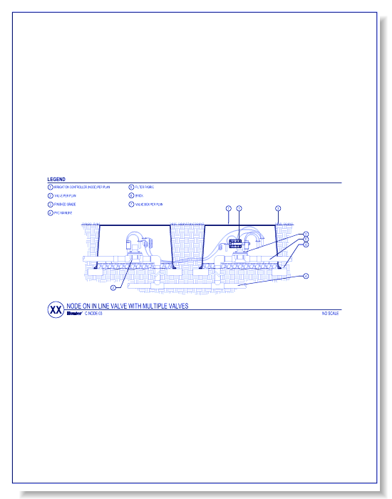 Node Controller: NODE on Inline Valve with Multiple Valves