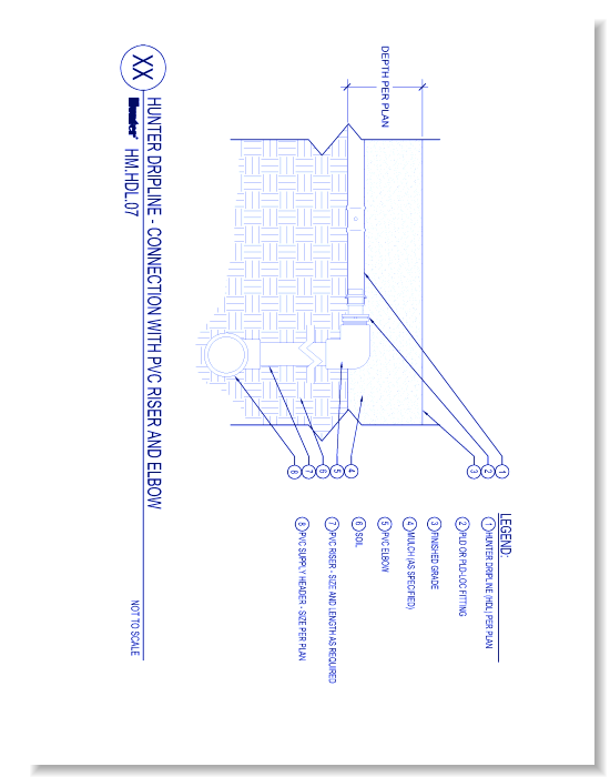 HDL - Connection with PVC Riser and Elbow