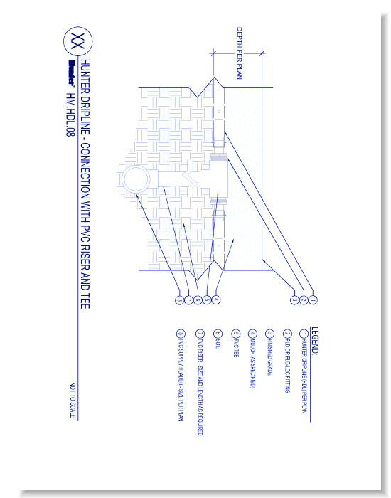 HDL - Connection with PVC Riser and TEE