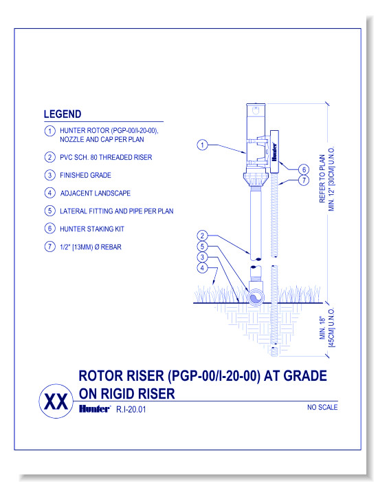 Rotors: I-20-00 PGP-00 Piping on Grade
