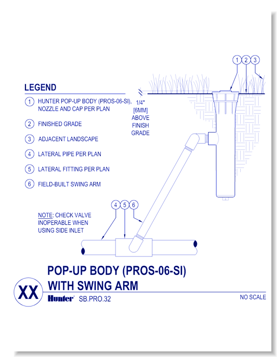PROS-06-SI With Swing Arm