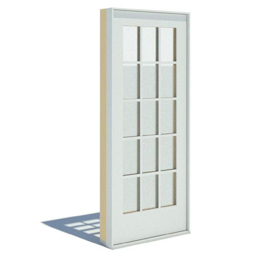 A-Series: Composite Clad - Frenchwood Outswing Doors - Elevation