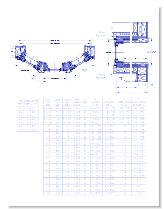 E-Series: Aluminum Clad - Bay & Bow Windows