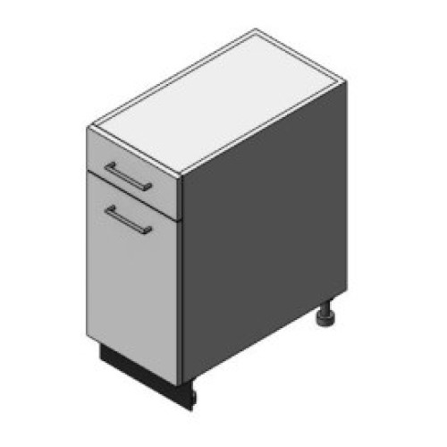 CAD Drawings BIM Models Danver Trash Base Cabinets