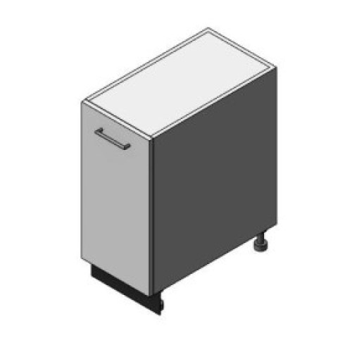CAD Drawings BIM Models Danver Trash Base Cabinets