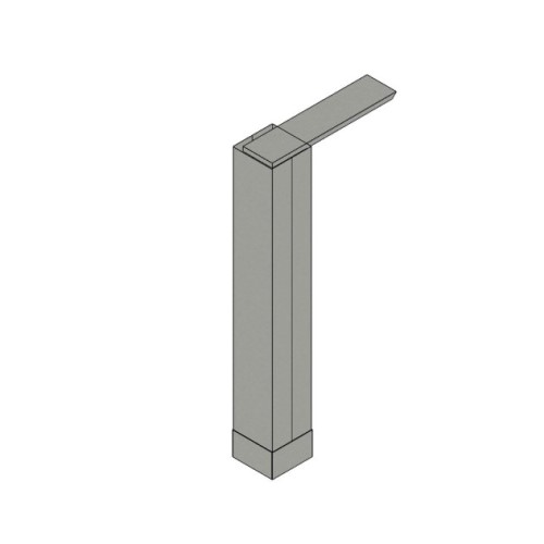 CAD Drawings BIM Models Danver Countertop Support Piers Cabinets