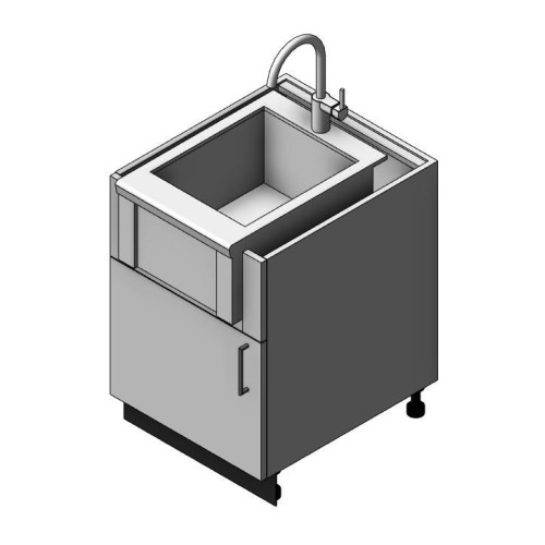 CAD Drawings BIM Models Danver Farm Sink Base Cabinets