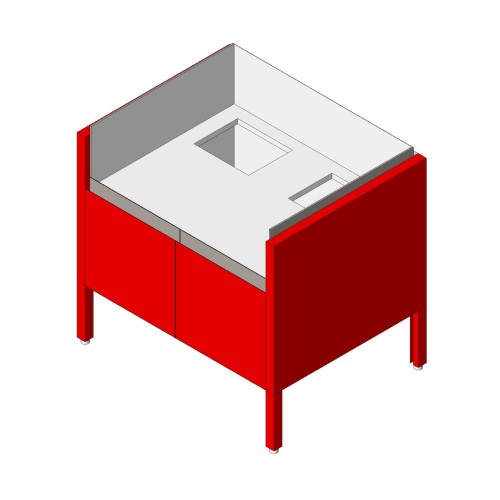 CAD Drawings BIM Models Danver Elements Grill Cabinets