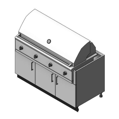 CAD Drawings BIM Models Danver Viking Grill Base Cabinets
