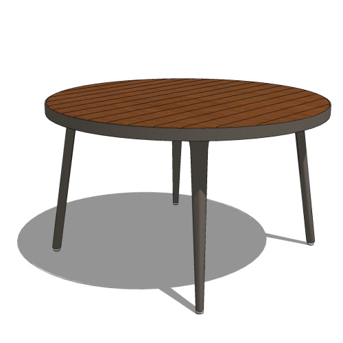ELV52T - Elevation 52" Round Thermory Table