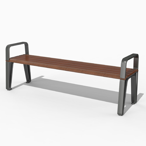 CAD Drawings Maglin Site Furniture Inc. MBE-2300-00062 Bench