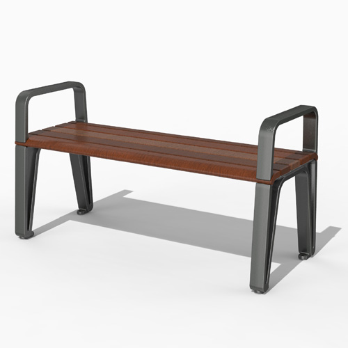 CAD Drawings Maglin Site Furniture Inc. MBE-2300-00070 Bench