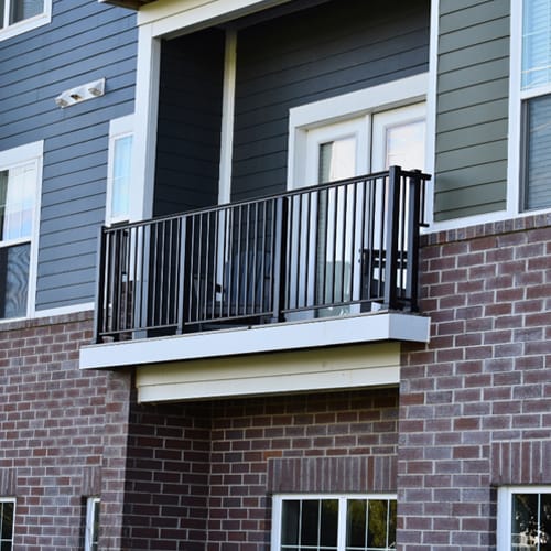 Picket Railing Modern Building CAD Drawings, BIM Files, Specifications & More - CADdetails