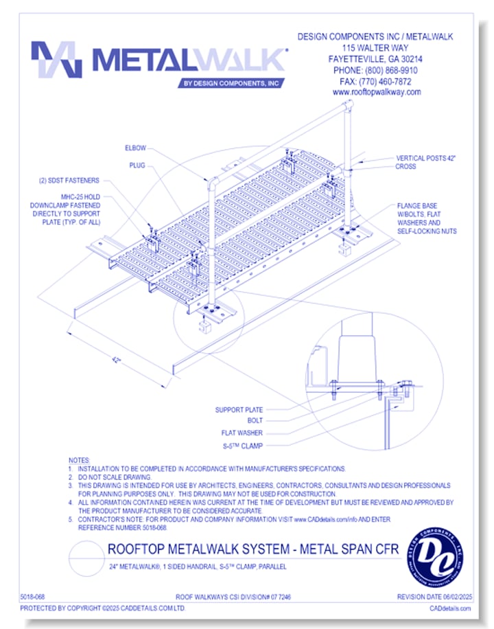 Solidworks Handrail Column CAD Drawings, BIM Files, Specifications & More - CADdetails