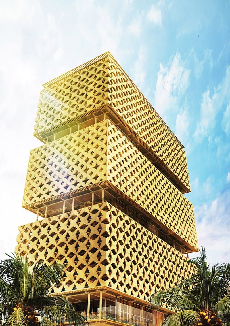Smart Wooden Tower