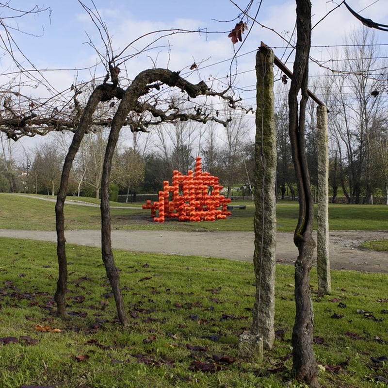Interactive Orange Traffic Cone Sculpture preview 4