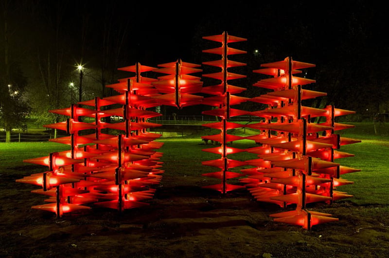 Interactive Orange Traffic Cone Sculpture preview 5