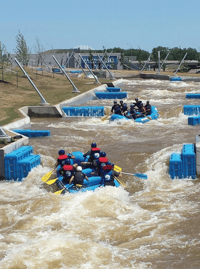 Hycrete Waterproofs Oklahoma River Whitewater Kayak Park Facility preview 2