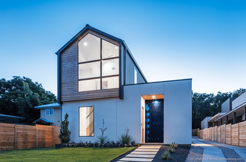 A stunning modern home designed with aluminum windows and patio doors preview 2