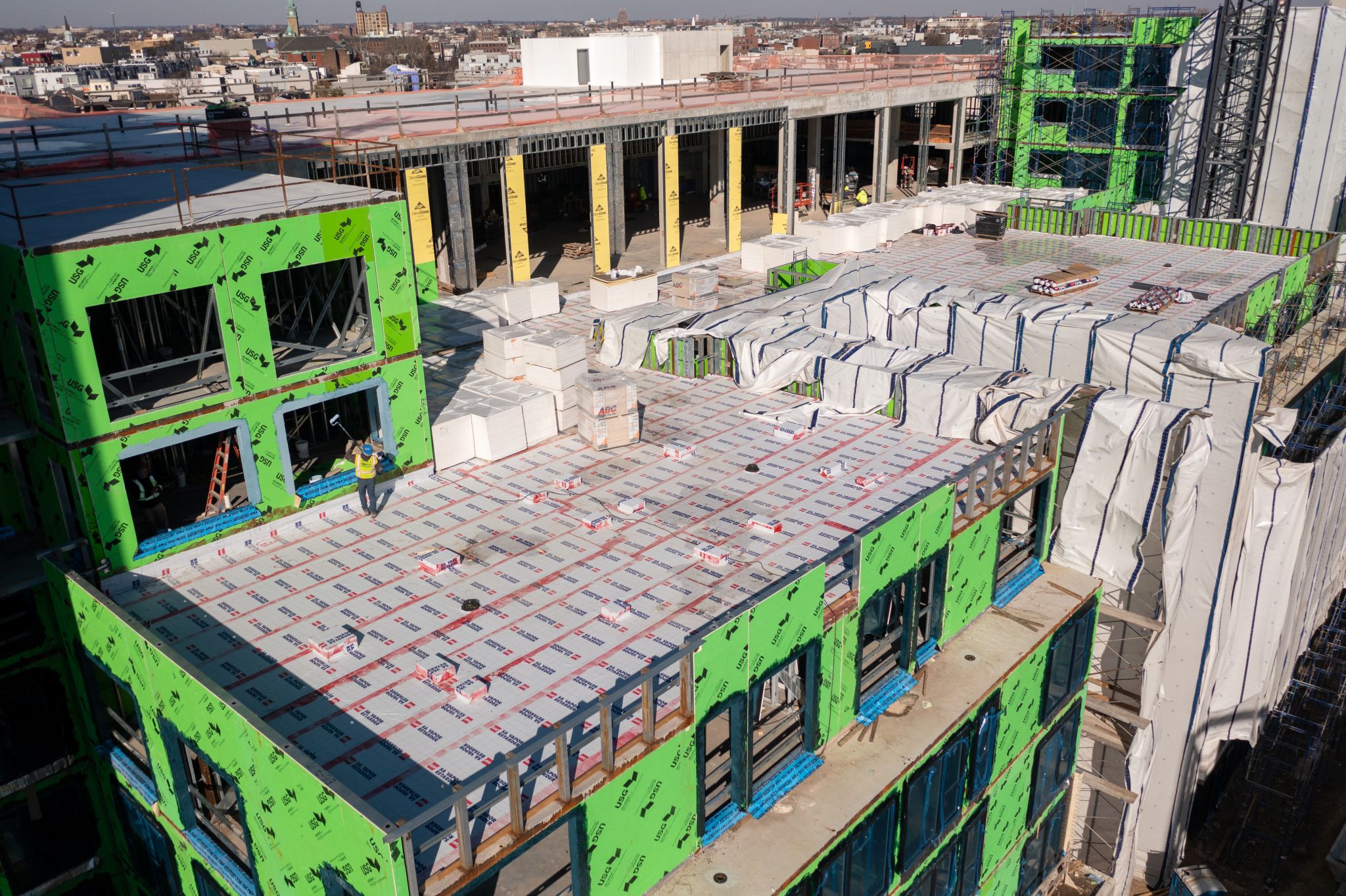 Outdoor Rooftop Gym For The Ambitious - CADdetails