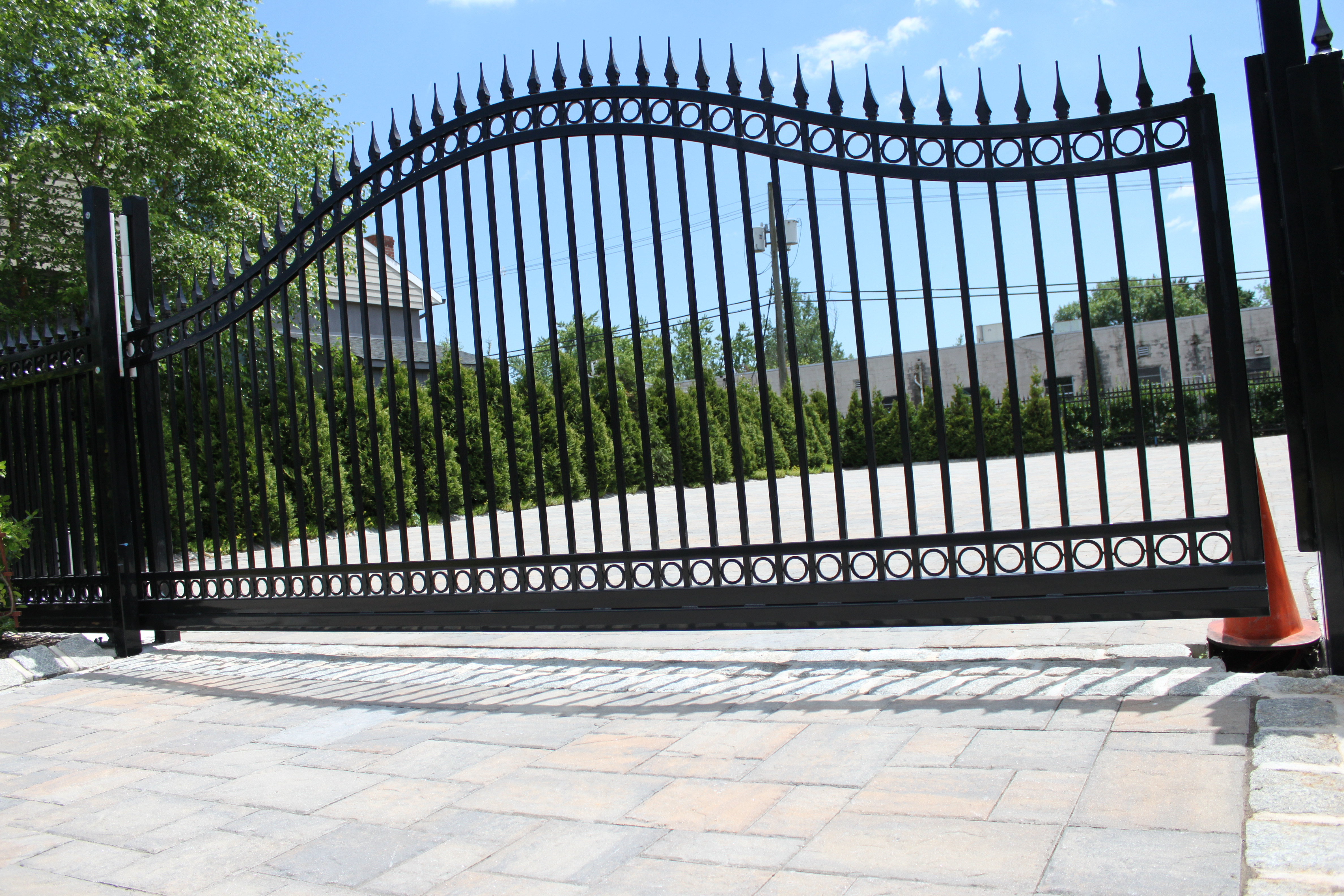 Gate for Luxury Car Garage - CADdetails