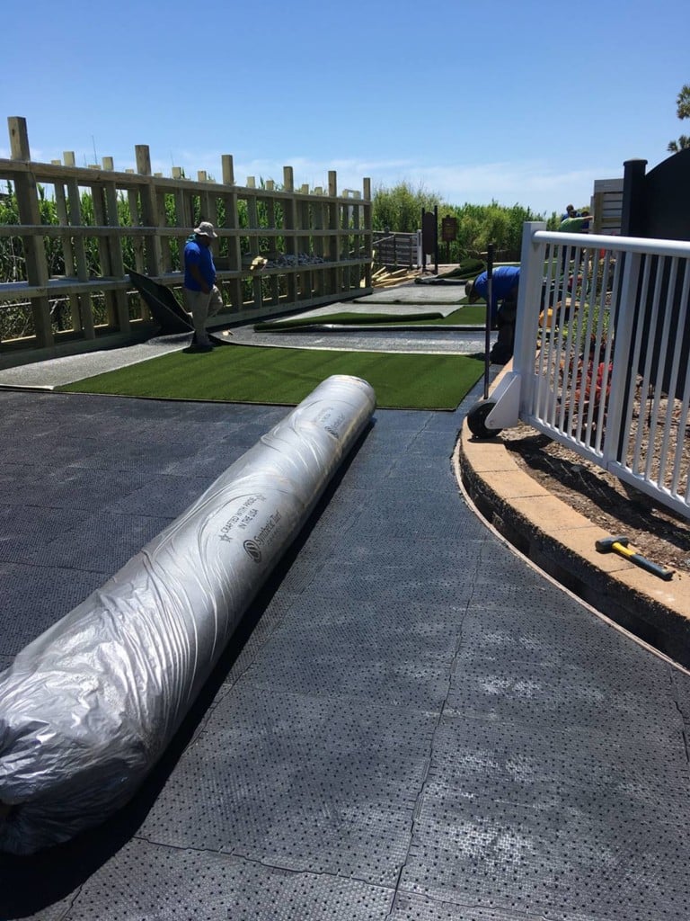 Ultrabasesystems Synthetic Turf for Myrtle Beach by Peter Albanes - CADdetails
