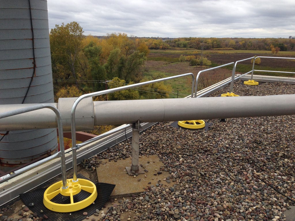 Mid Railing Adjustable Mid-Rail Railings - CADdetails