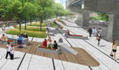 Artist Rendering of Underpass Park