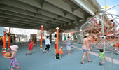 Play Features at Underpass Park