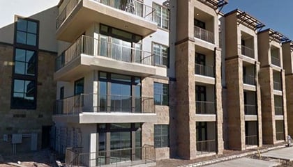 Apartment with Driwall Rainscreen