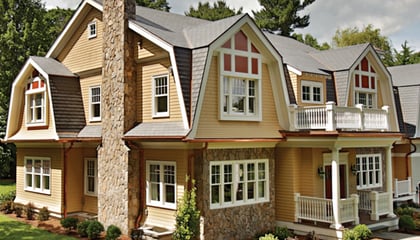Intricate Exterior Home Trim Evokes History