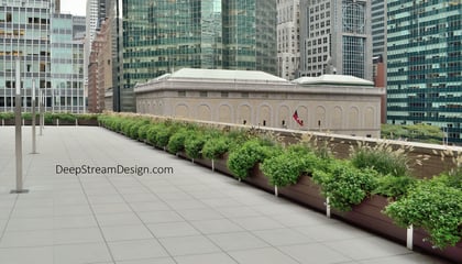 NFL Manhattan Headquarters Roof Deck Terrace