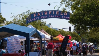 Downtown Fairfield, California