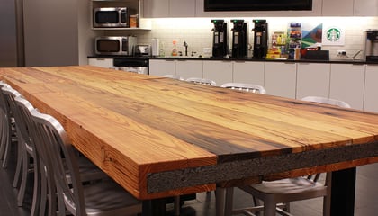Sir Belly - Rustic Heart Pine Table Top