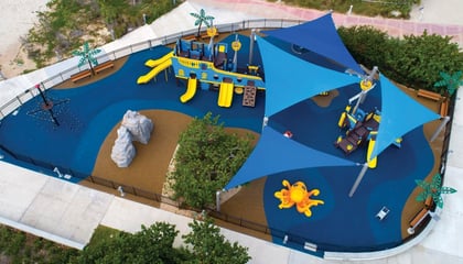 Altos Del Mar Park Playground Shade